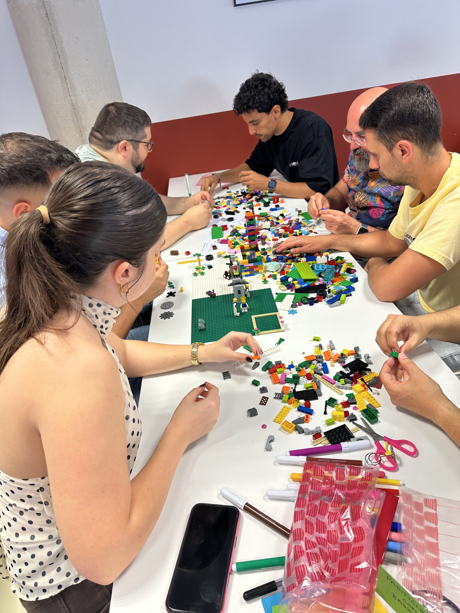 Desarrollador en oficinas modernas